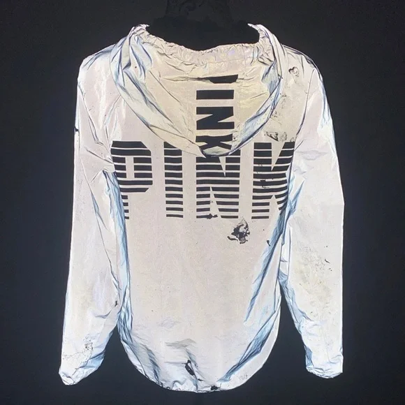 PINK Victoria's Secret Limited Edition Release 002 Reflective Jacket Size XS / S - Picture 5 of 16